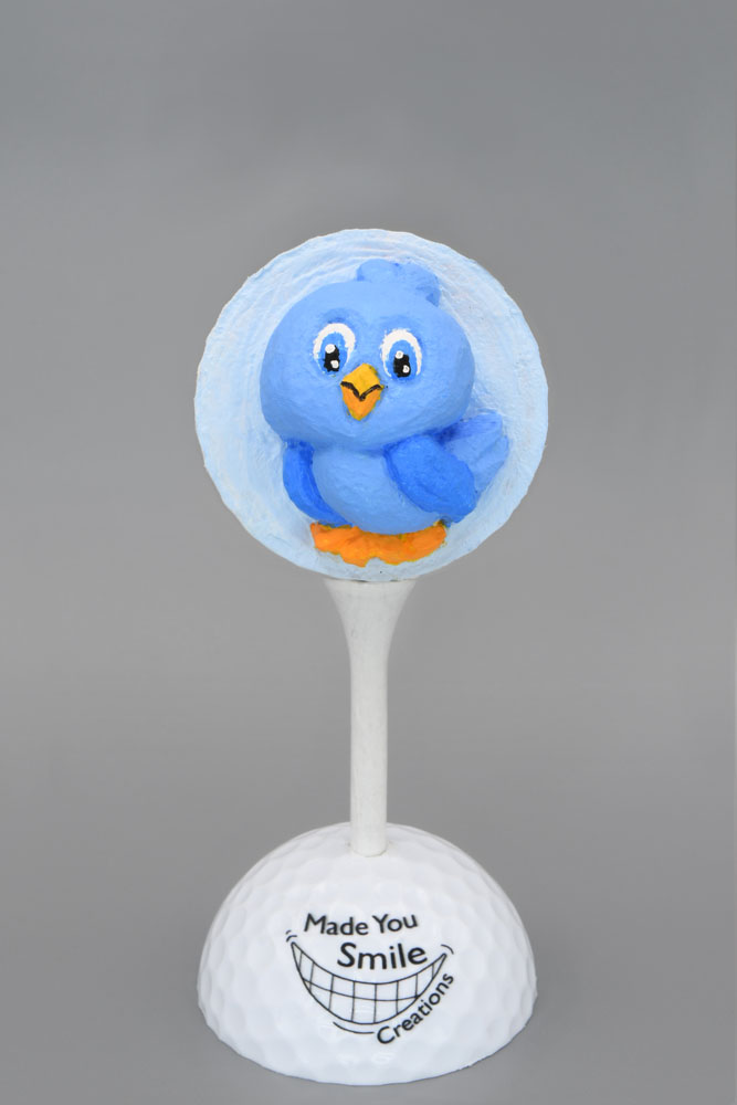 Birdie Carved Golf Ball